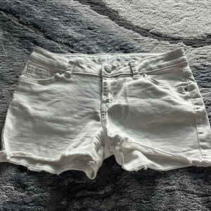 Cat & Jack Kids Bright White Jean Shorts
